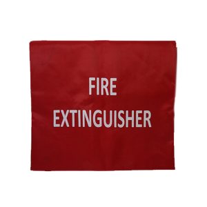red 50 Kg wheel fire extinguisher cover