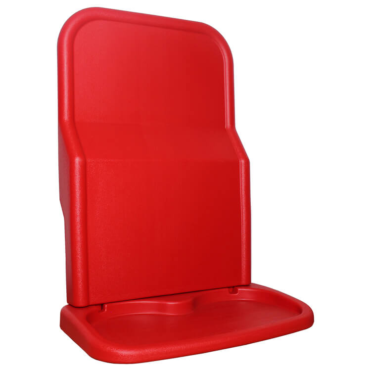 Red double flat packed fire extinguisher stand