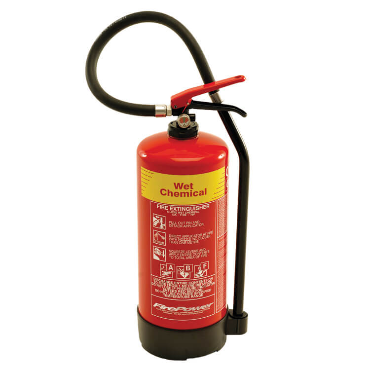 FirePower Wet Chemical Fire Extinguisher 6L