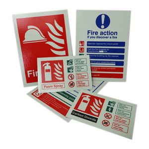 Photoluminescent Safety signs