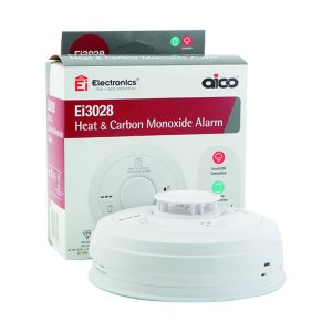 Aico Mains Powered Heat & CO Detector - Ei3028