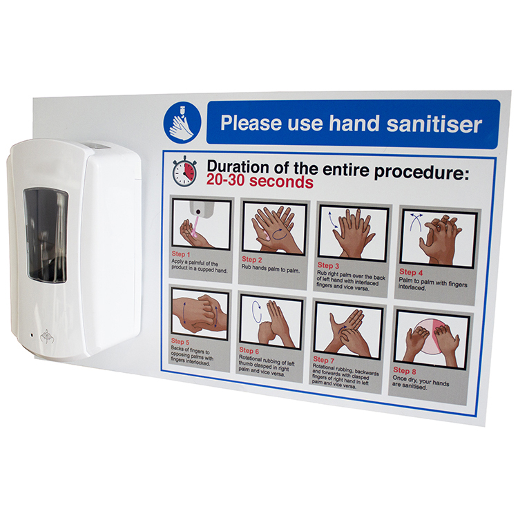 Hand Sanitiser Board